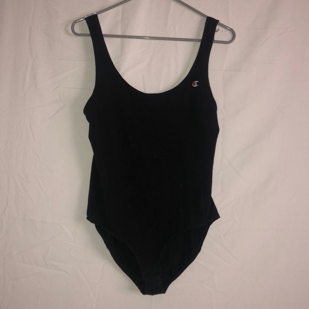 Champion Black Body Suit